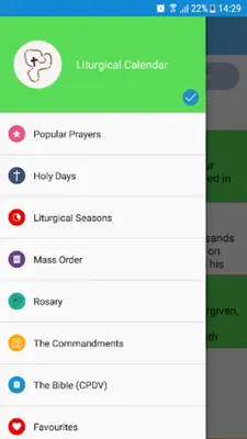 Liturgical Calendar 2022 android App screenshot 12