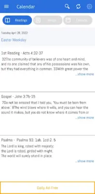 Liturgical Calendar 2022 android App screenshot 7